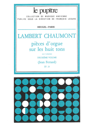 Book cover for Pieces D'orgue Sur Les Huit Tons Vol.2 (lp25) (organ)