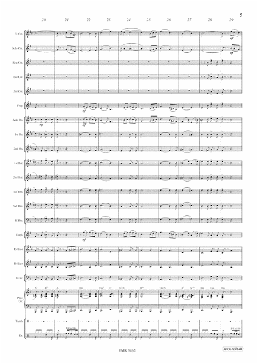 When The Saints When The Saints Brass Band scores gallery preview page 6