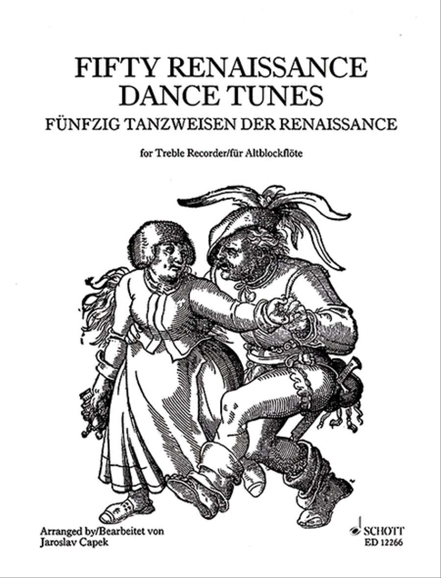 50 Renaissance Dance Tunes Recorder scores gallery preview page 1