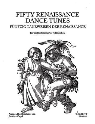 Book cover for 50 Renaissance Dance Tunes