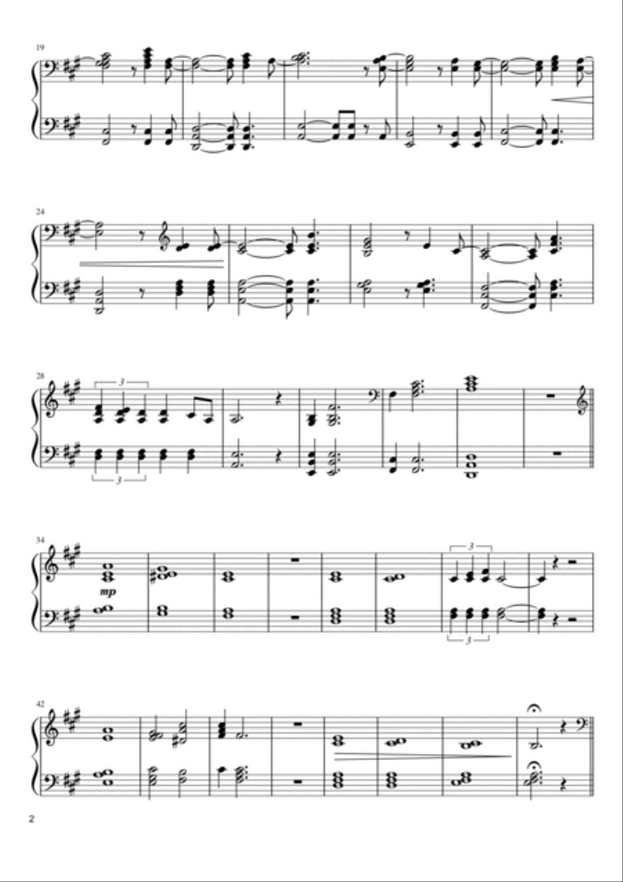 Hide And Seek A Cappella scores gallery preview page 2