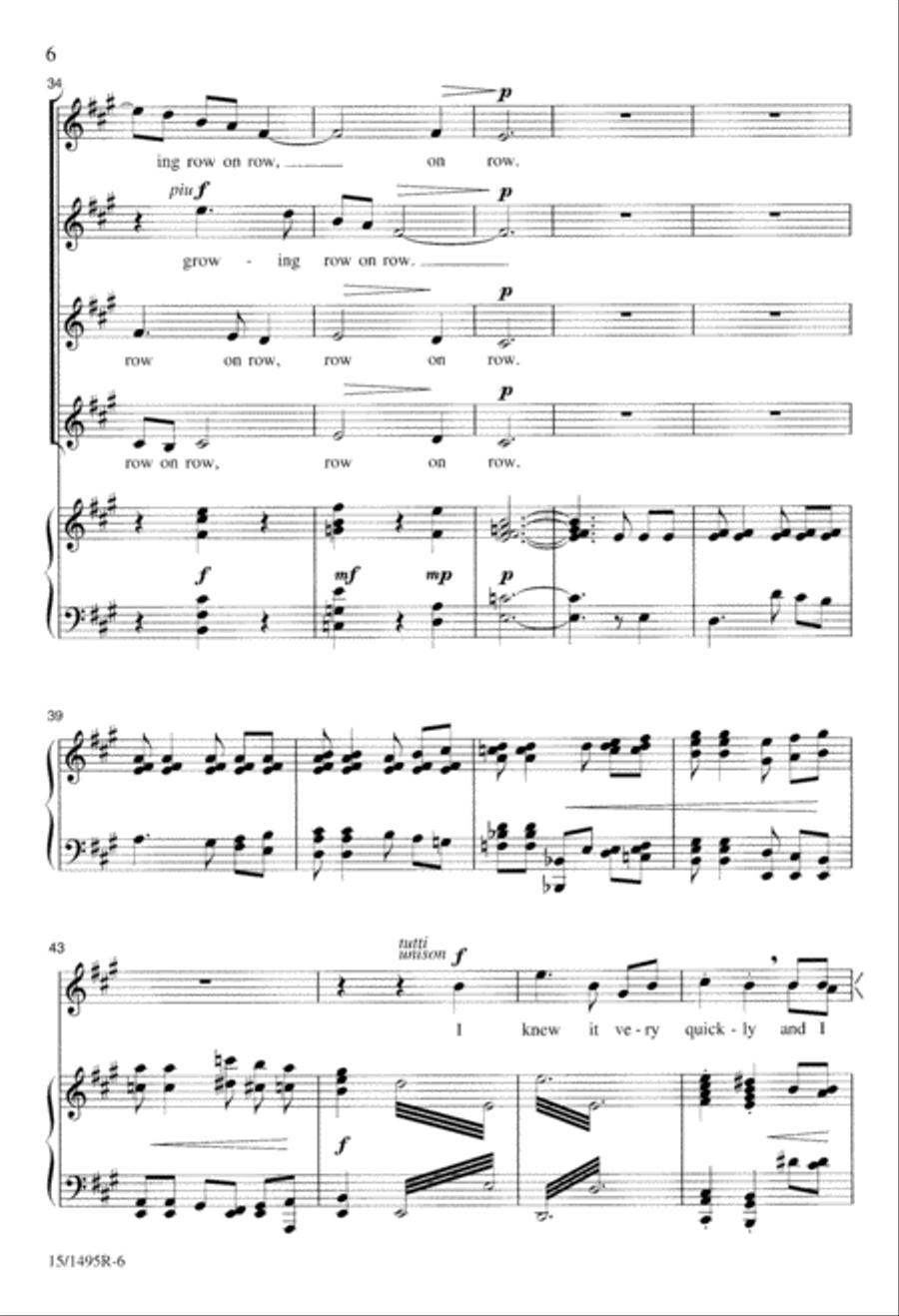 Hope Is Singing to Me Hope Is Singing to Me SSAA scores gallery preview page 6