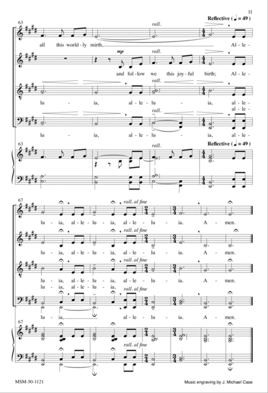 There Is No Rose Divisi scores gallery preview page 11