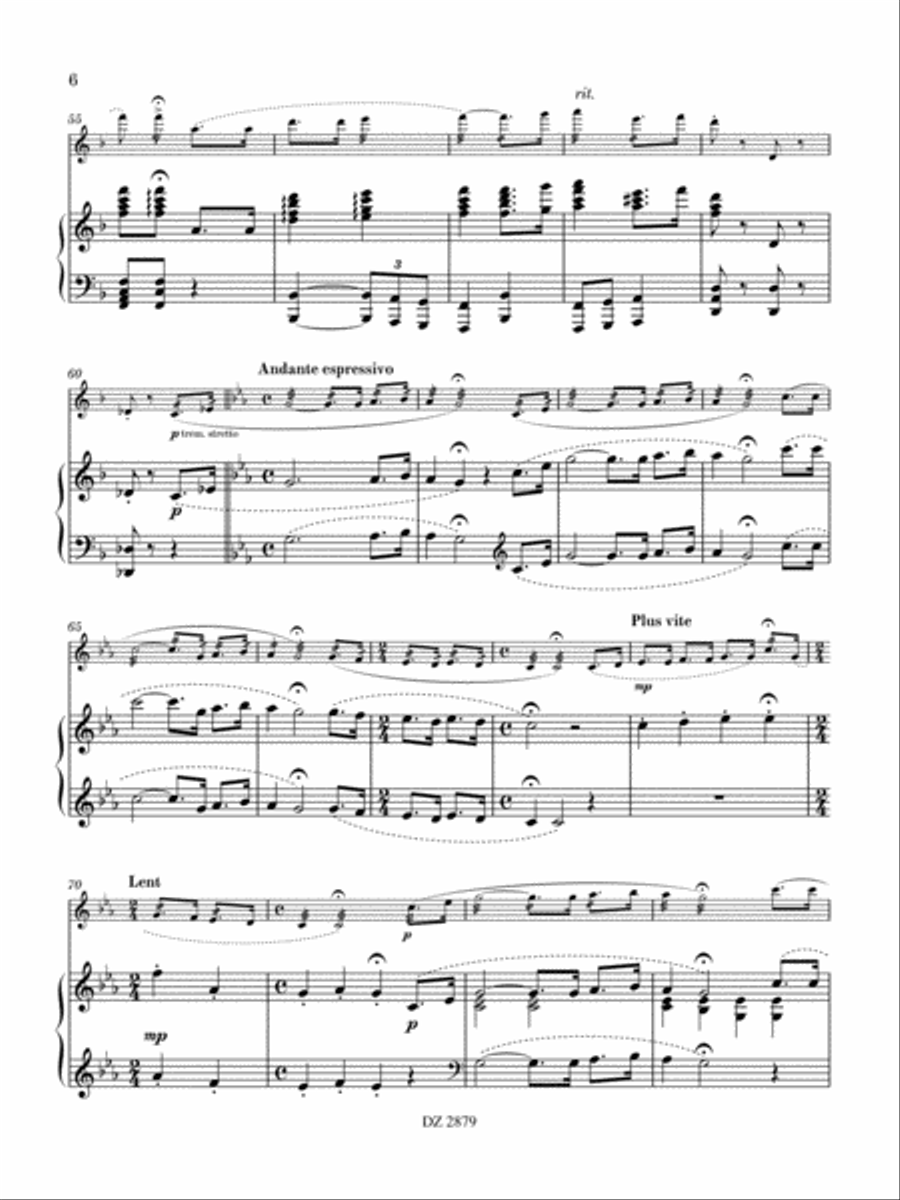 Airs populaires corses Piano Accompaniment scores gallery preview page 6