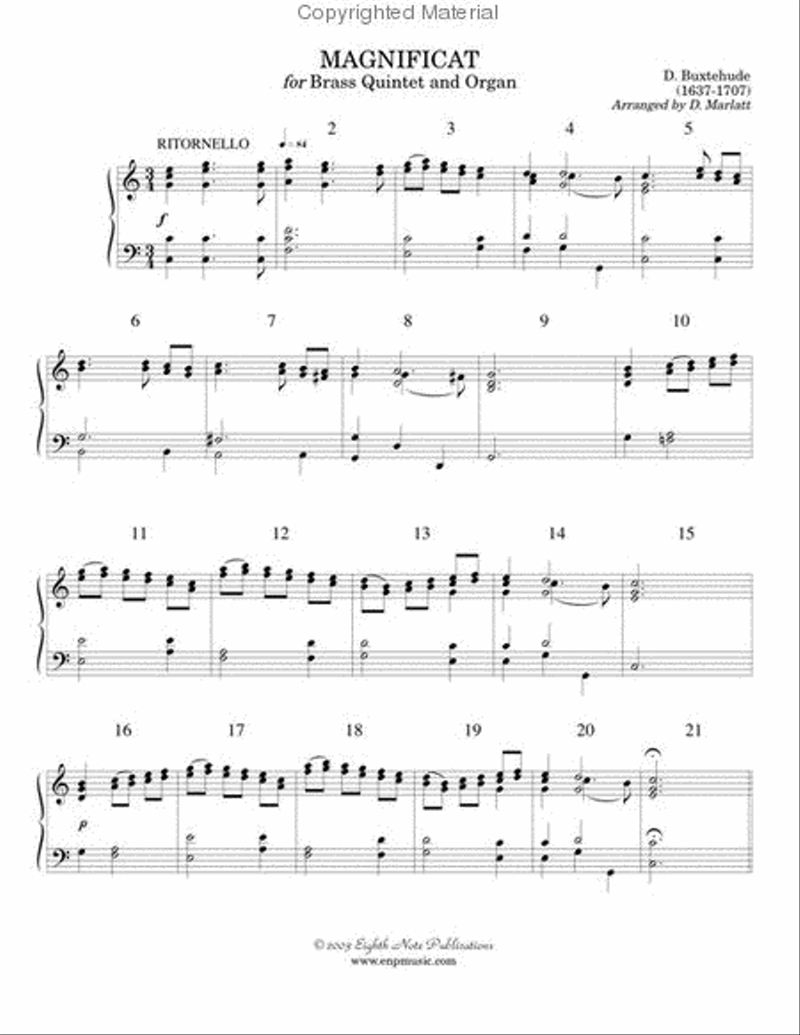 Magnificat Brass Ensemble scores gallery preview page 2