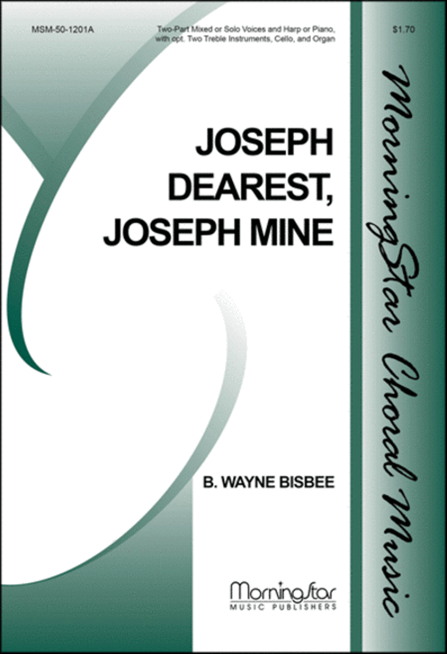 Joseph, Dearest, Joseph Mine 3-Part scores gallery preview page 1