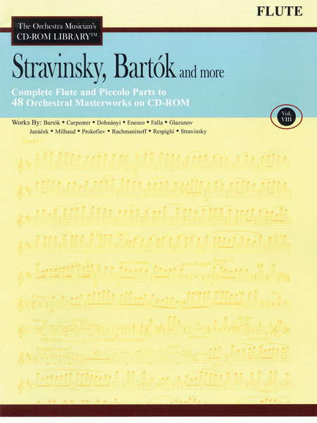 Stravinsky, Bartok and More - Vol. 8 (Flute)