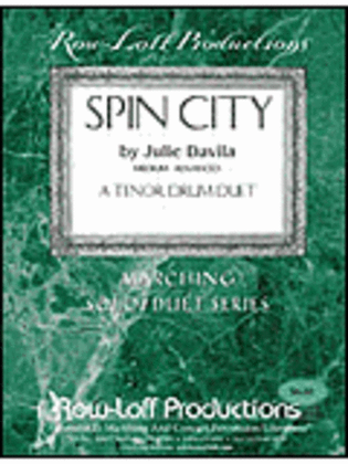 Book cover for Spin City - Tenor Drum