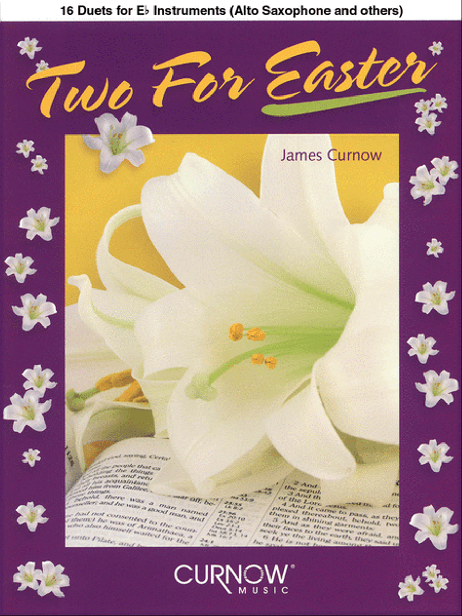 Two for Easter Alto Saxophone scores gallery preview page 1