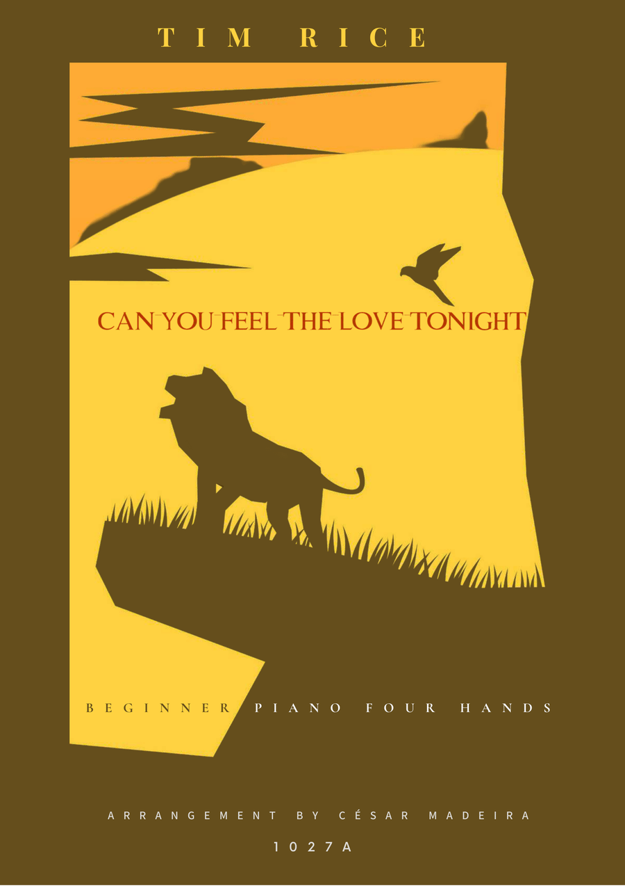 Can You Feel The Love Tonight Easy Piano scores gallery preview page 1