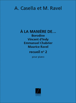 Book cover for A La Maniere De Vol 2