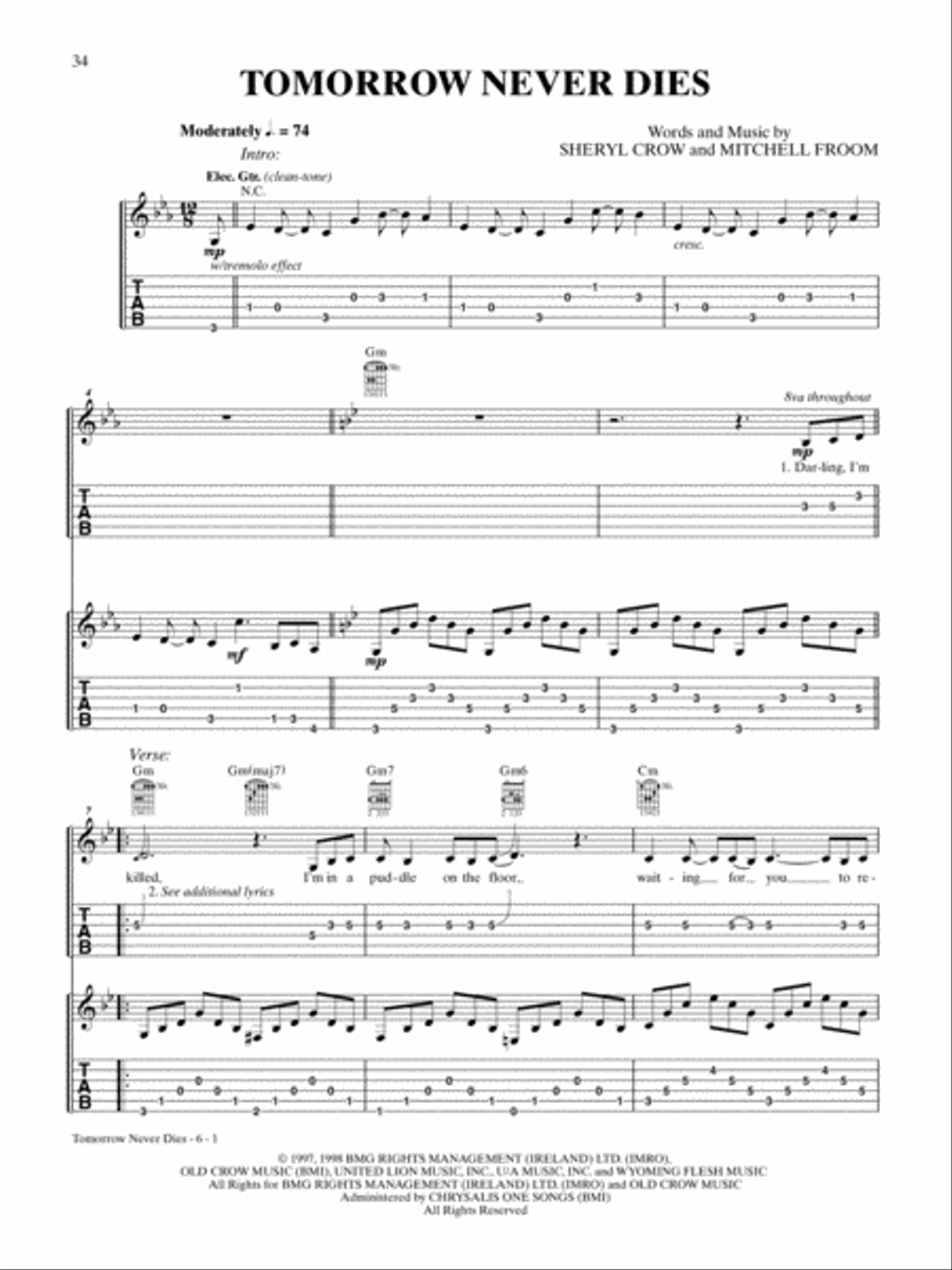 Tomorrow Never Dies (from 