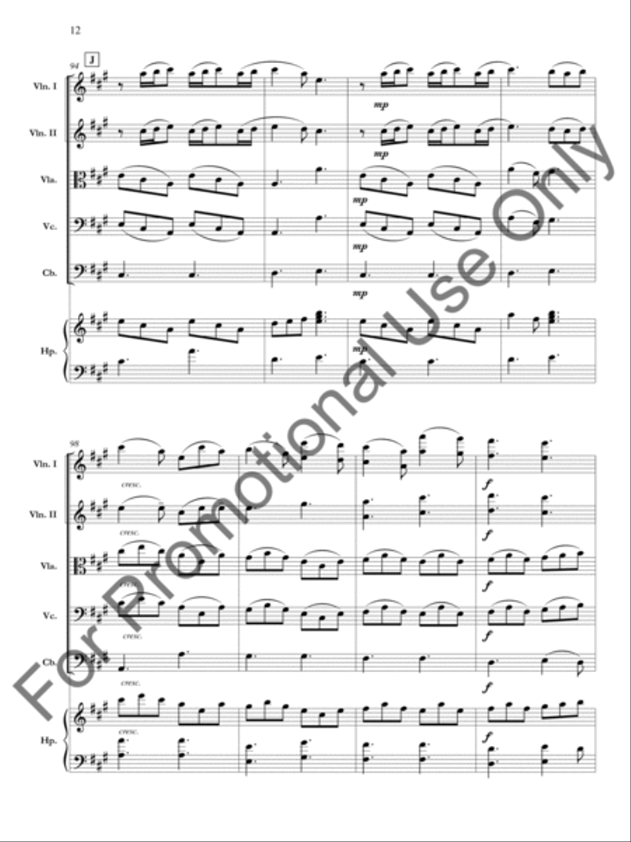 Petite Allegro Orchestra scores gallery preview page 13