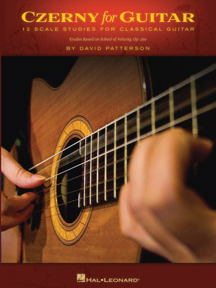 Book cover for Czerny for Guitar