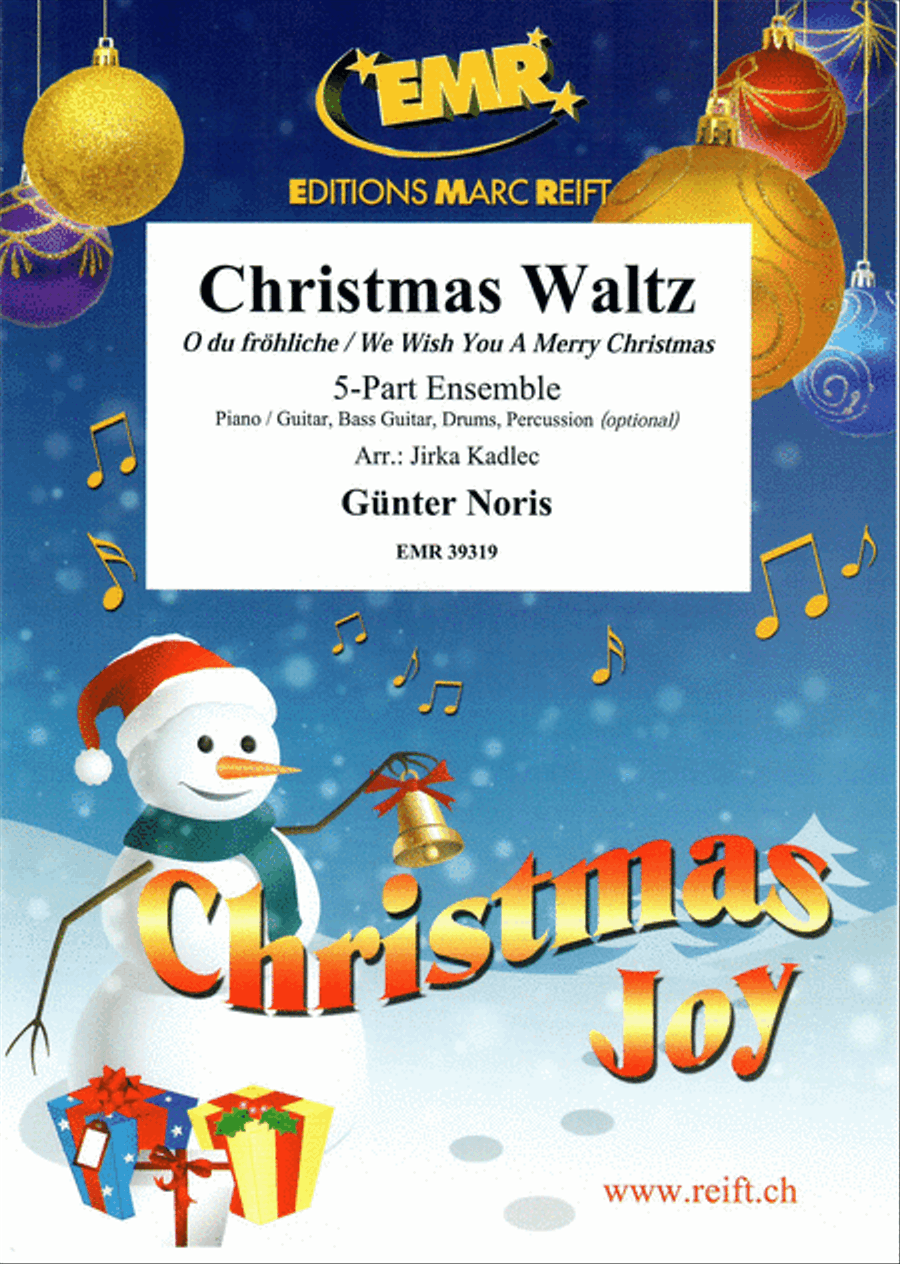 Christmas Waltz Concert Band scores gallery preview page 1