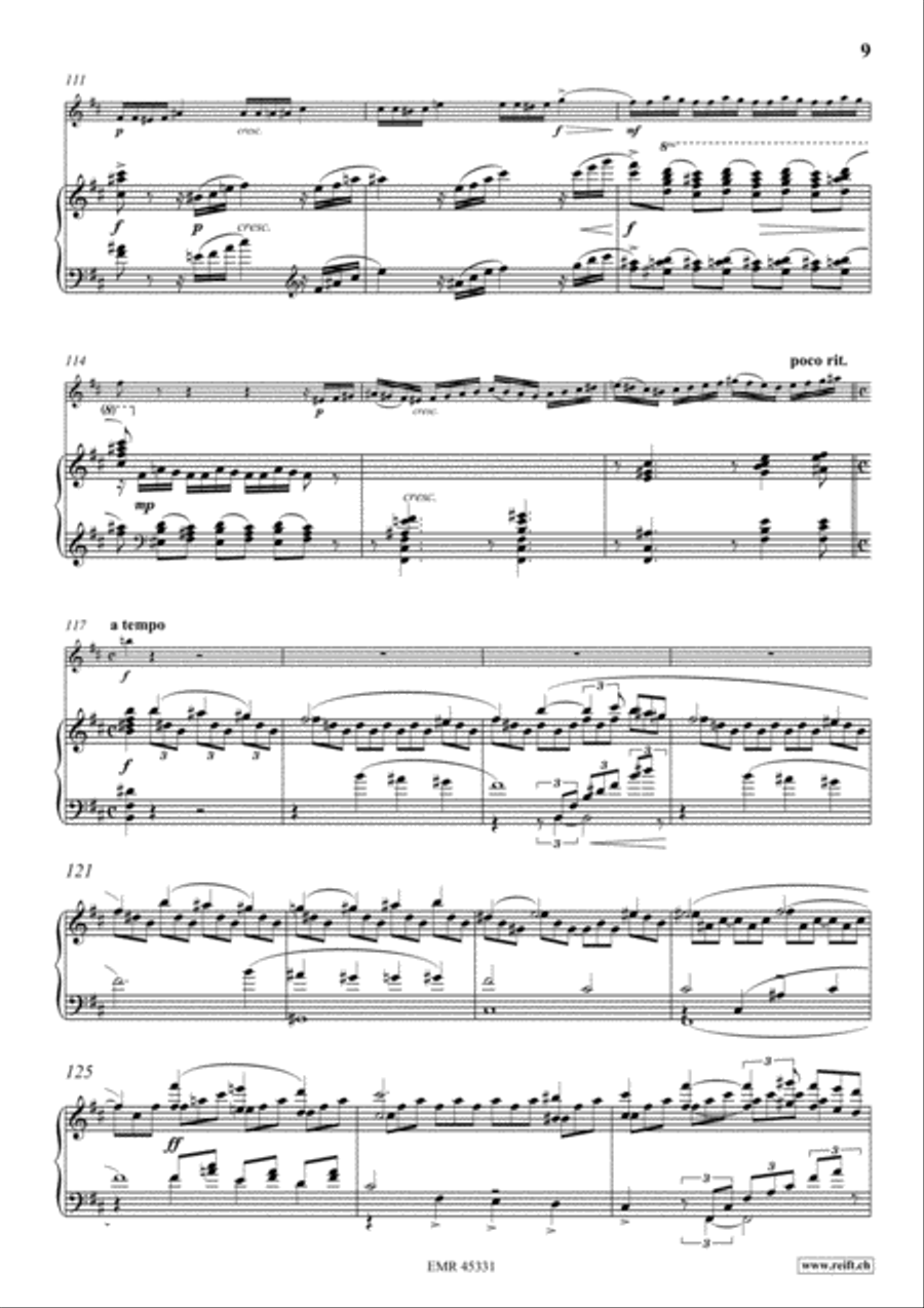 Konzert No. 2 Konzert No. 2 Flute Solo scores gallery preview page 10