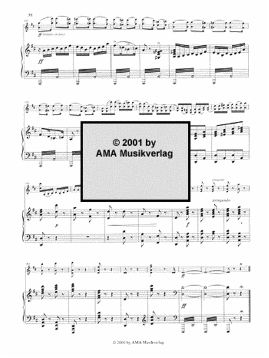 Henri Wieniawski - Violinkonzert No. 2 Violin Solo scores gallery preview page 4