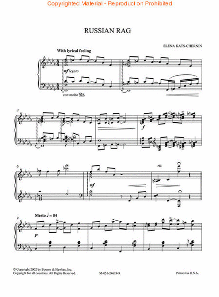 Book of Rags for Piano