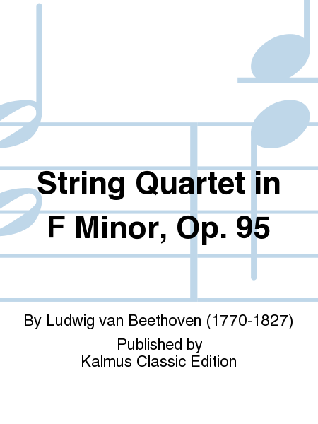 String Quartet in F Minor, Op. 95