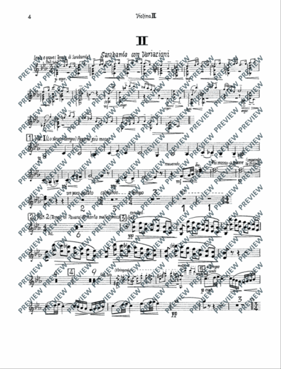 2. Concerto in C Violin scores gallery preview page 5