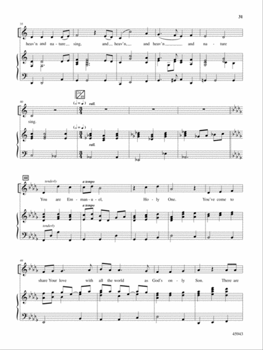 The Noel Critter Motel Choir scores gallery preview page 31