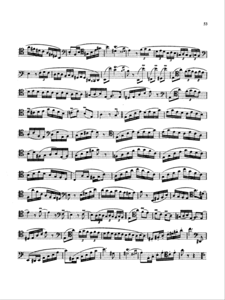 Milde: Fifty Concert Studies, Op. 26 Bassoon Solo scores gallery preview page 2