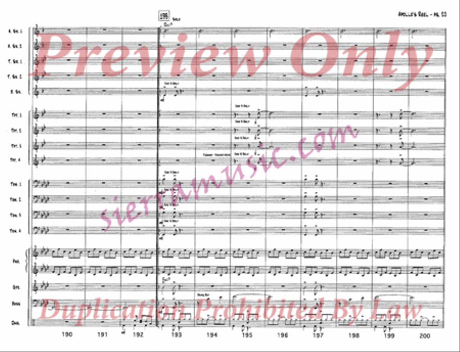 Apollo's Reel Jazz Ensemble scores gallery preview page 21