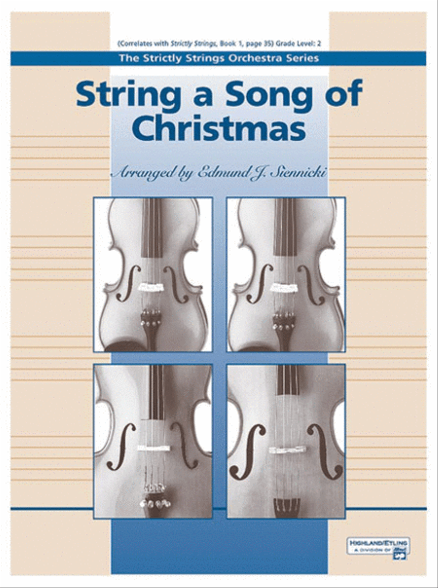 String a Song of Christmas String Orchestra scores gallery preview page 1