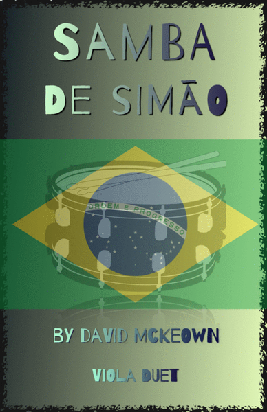 Samba de Simão, for Viola Duet