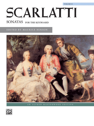 Book cover for Scarlatti: Sonatas, Volume 2
