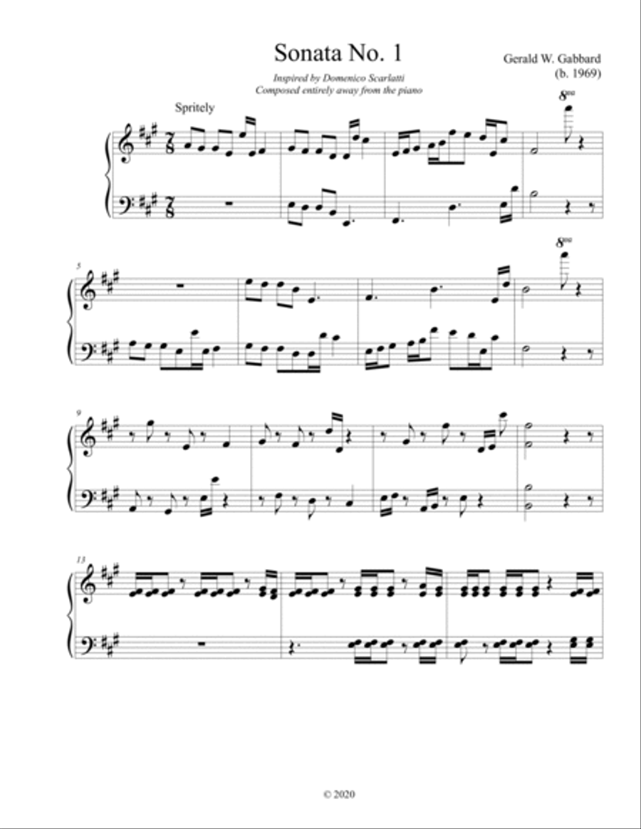 Four 2-Part Sonatas 2-Part scores gallery preview page 2