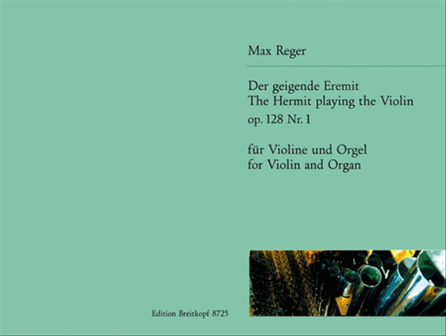 The Hermit Playing the Violin from the “Böcklin-Suite” Op. 128 Violin scores gallery preview page 1