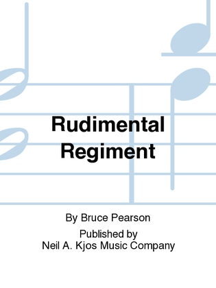 Book cover for Rudimental Regiment
