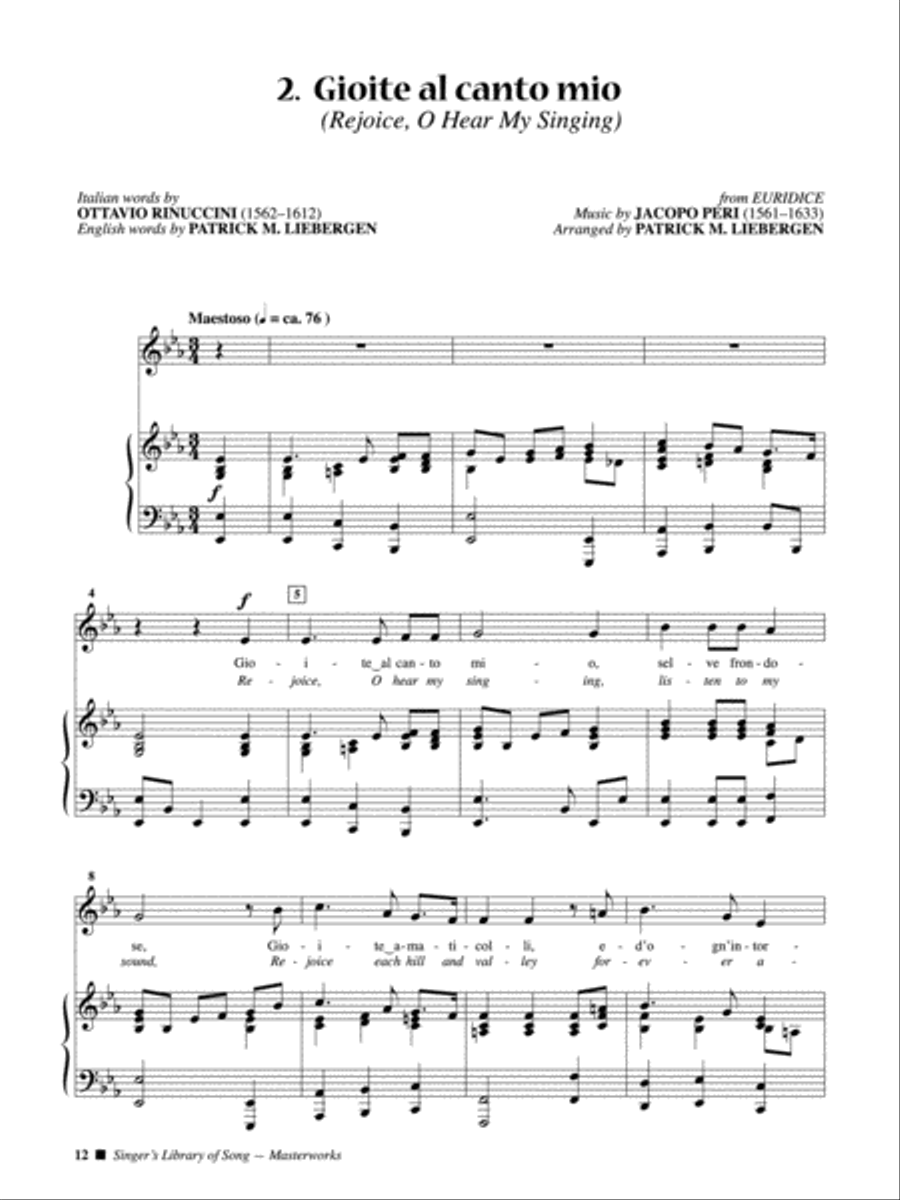 Singer's Library of Song Voice Solo scores gallery preview page 4