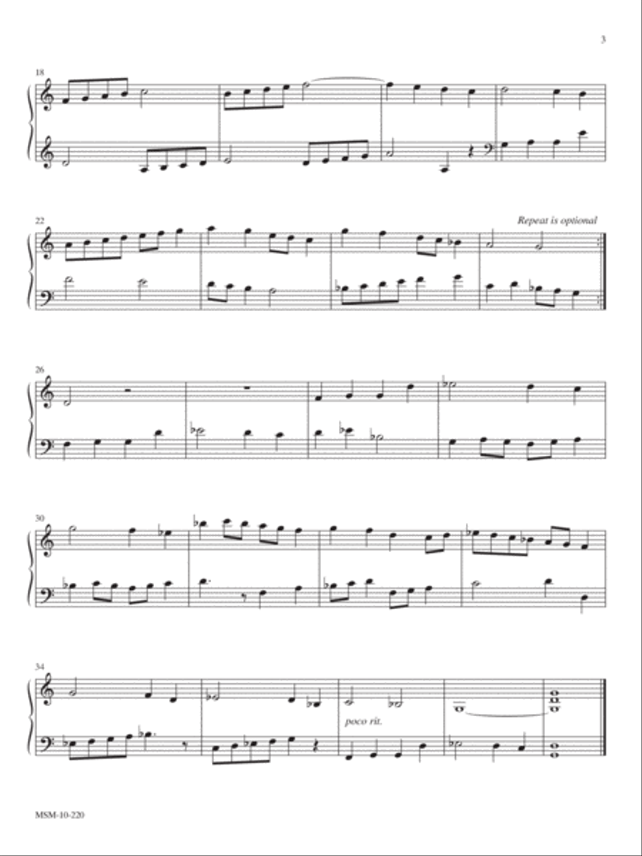 St. Cecilia Organ Book Organ scores gallery preview page 3