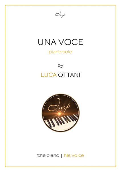 Una voce (A Voice) - Piano solo - Luca Ottani image number null