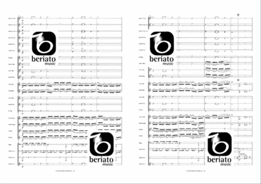 A Fanfare of Bells Brass Band scores gallery preview page 14