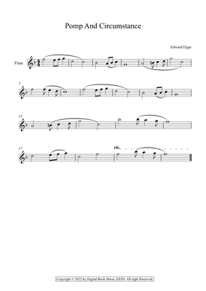Pomp And Circumstance - Edward Elgar (Flute) F major