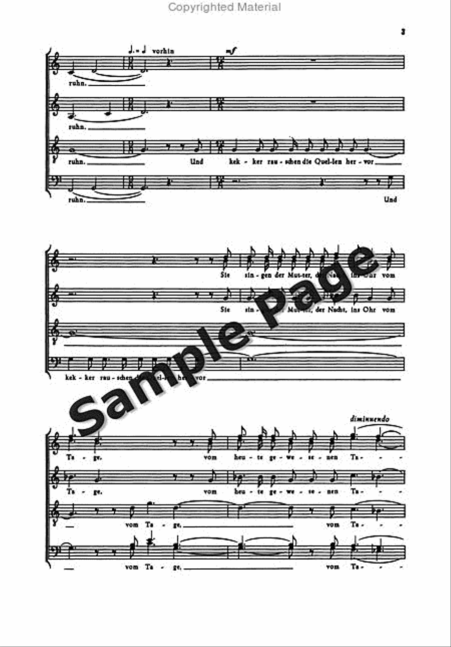 Moerike Choere 2 Ssatbb 4-Part scores gallery preview page 4