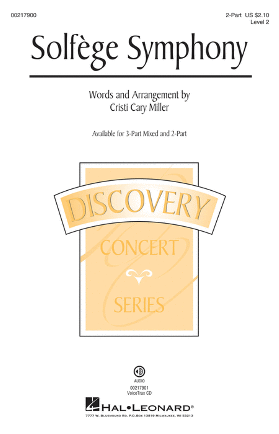 Solfege Symphony 2-Part scores gallery preview page 1