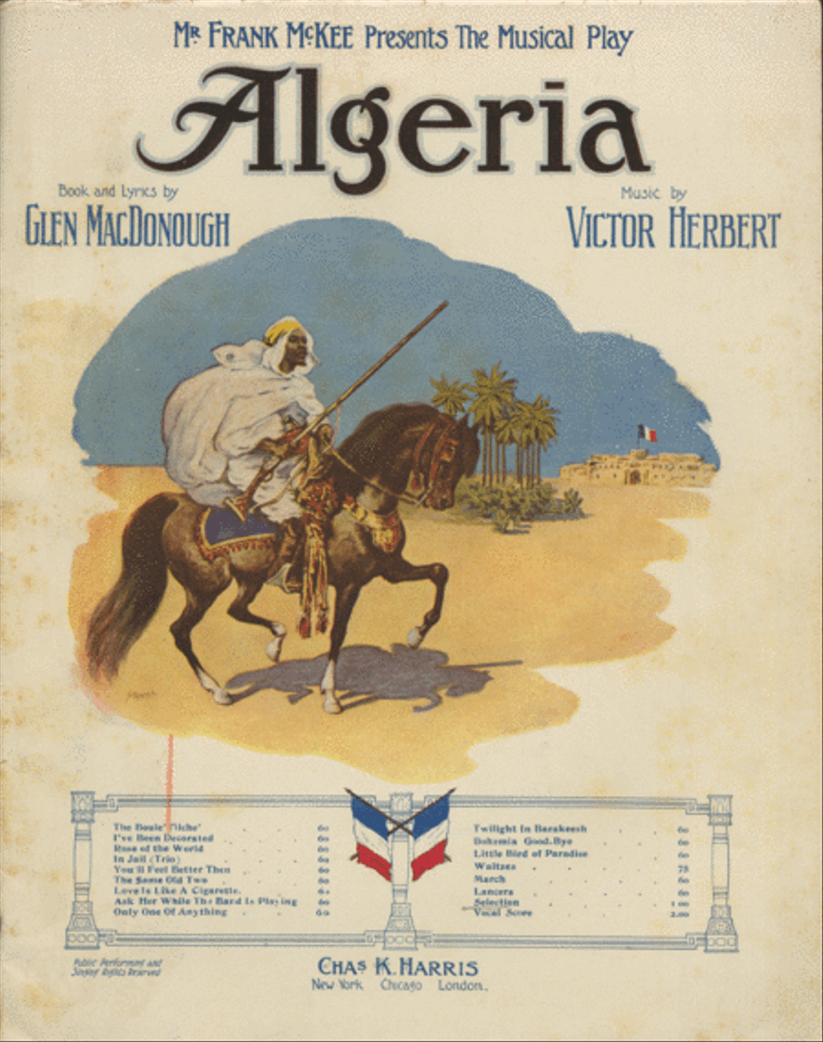 Selections from Algeria Piano Solo scores gallery preview page 1