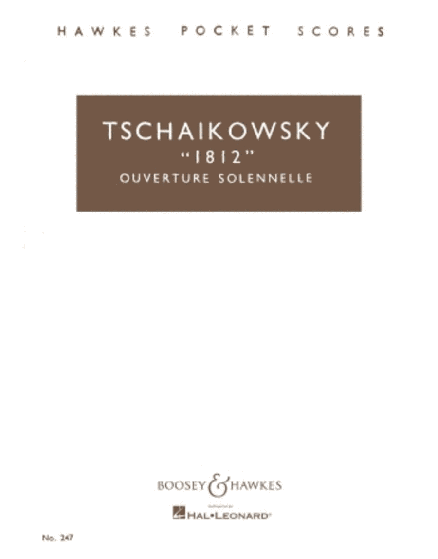 1812 Overture Solennelle, Op. 49 Orchestra scores gallery preview page 1
