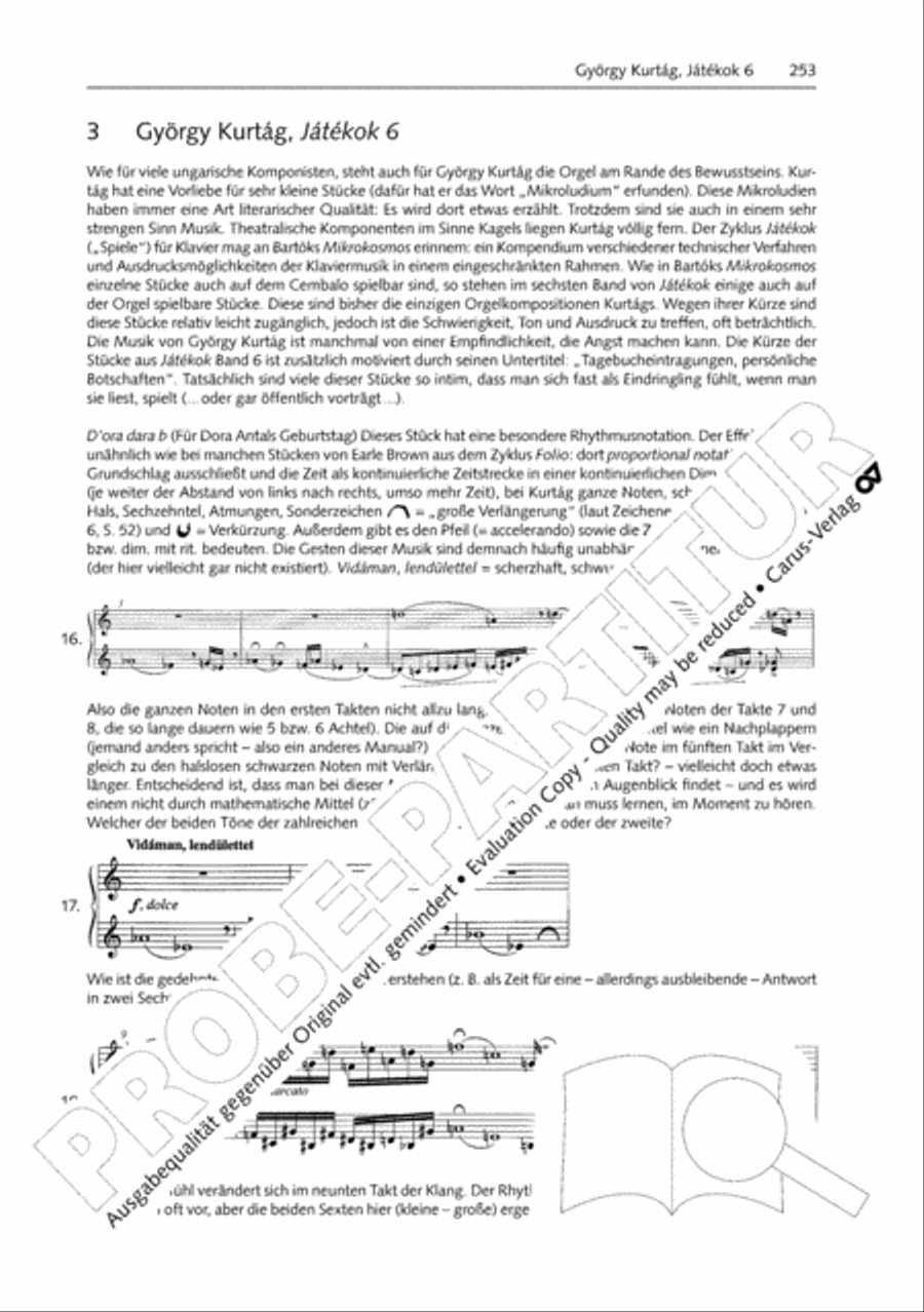 Orgelschule zur historischen Auffuhrungspraxis Organ Solo scores gallery preview page 254