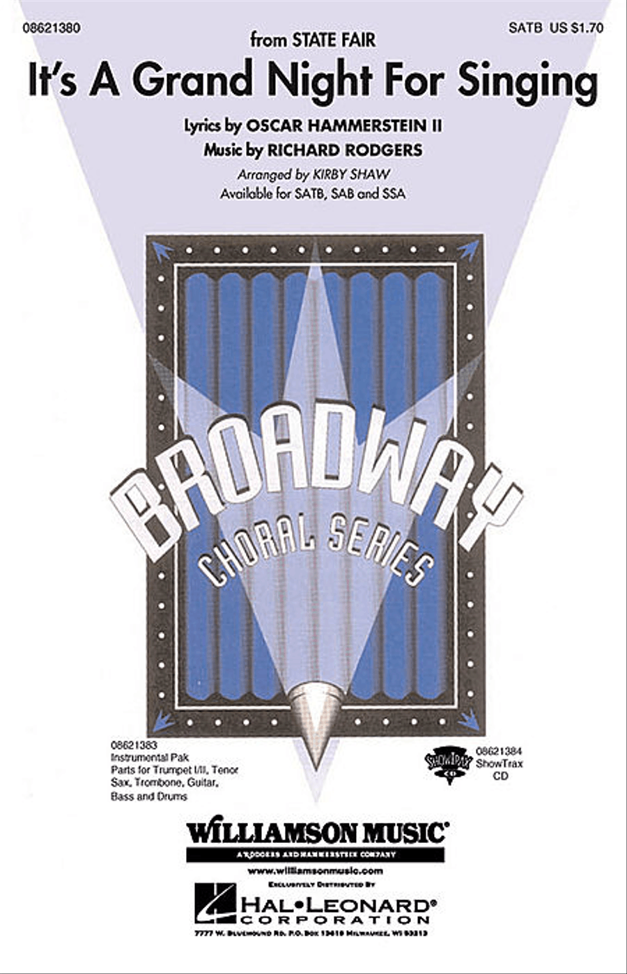 It's a Grand Night for Singing Choir scores gallery preview page 1