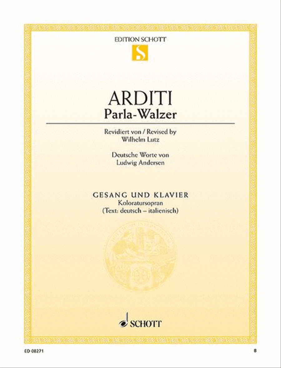 Parla Waltz Voice Solo scores gallery preview page 1