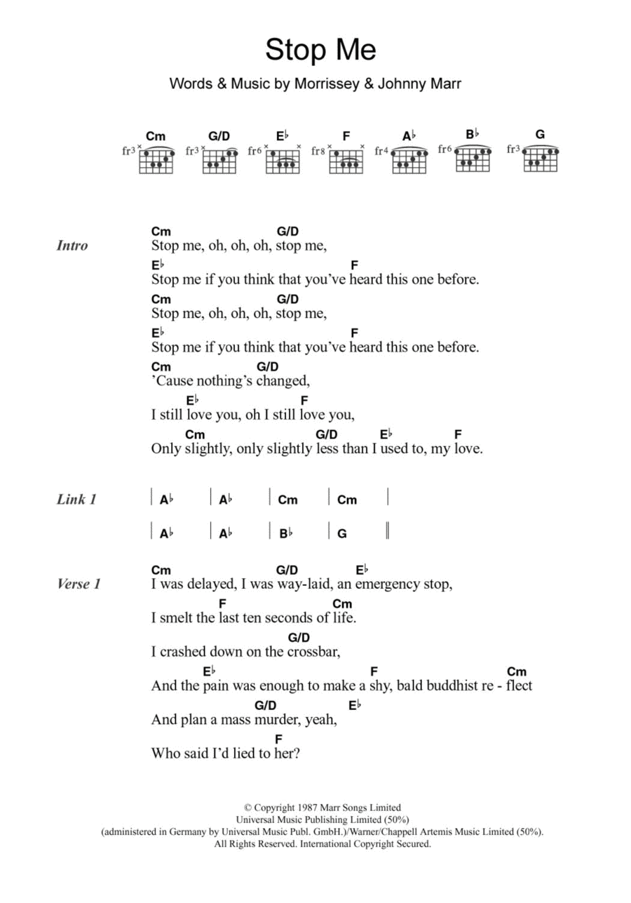 Stop Me If You Think You've Heard This One Before Acoustic Guitar scores gallery preview page 1