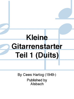 Kleine Gitarrenstarter Teil 1 (Duits)