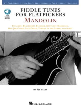 Book cover for Fiddle Tunes for Flatpickers – Mandolin