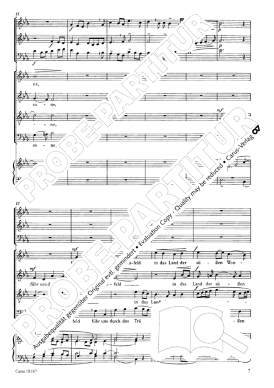 Morgenglanz der Ewigkeit Morgenglanz der Ewigkeit 4-Part scores gallery preview page 8