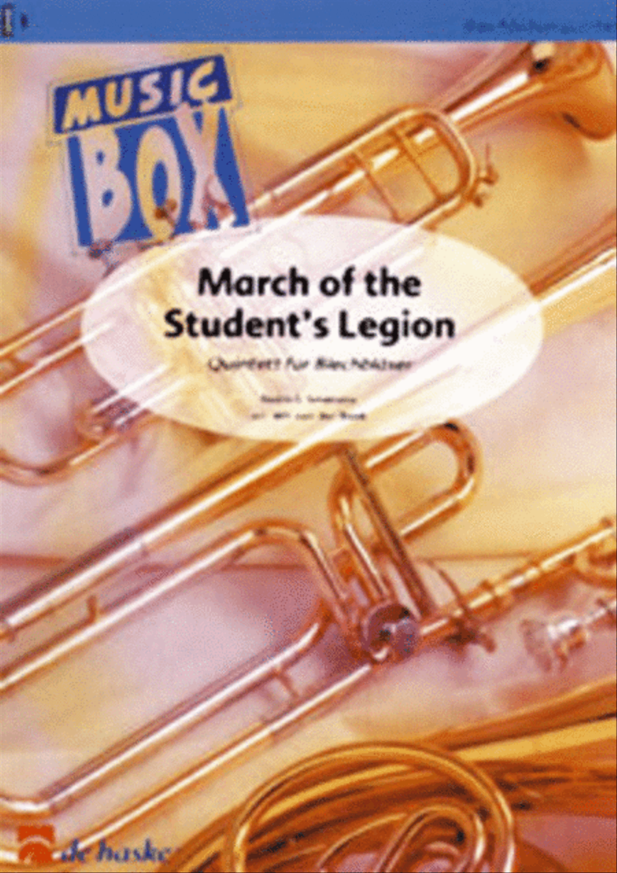 March of the Student's Legion Brass Quintet scores gallery preview page 1